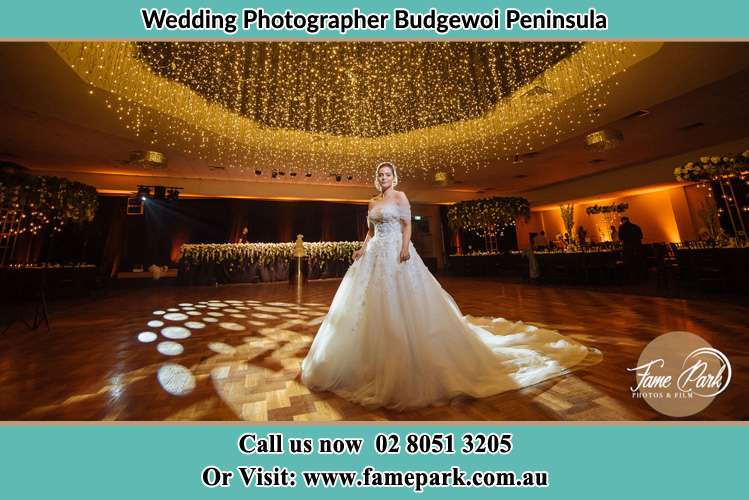 Photo of the Bride at the dance floor Budgewoi Peninsula NSW 2262