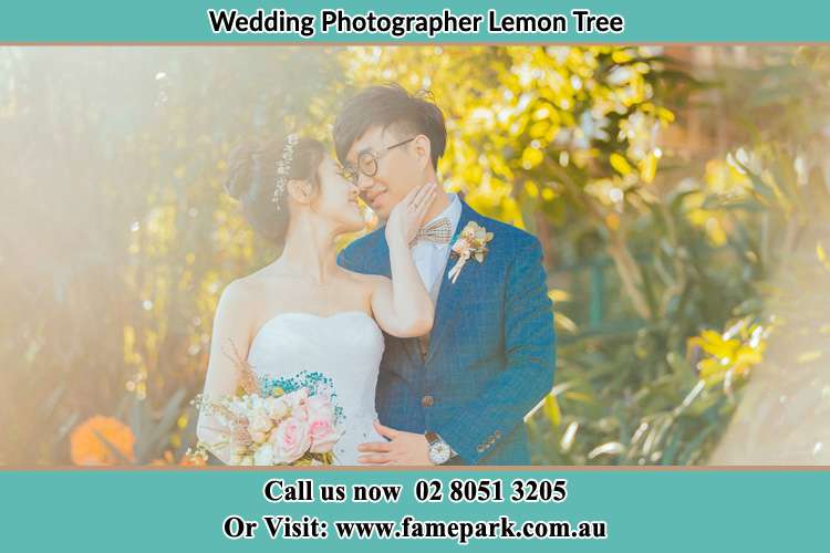 Photo of the Bride and the Groom Lemon Tree NSW 2259